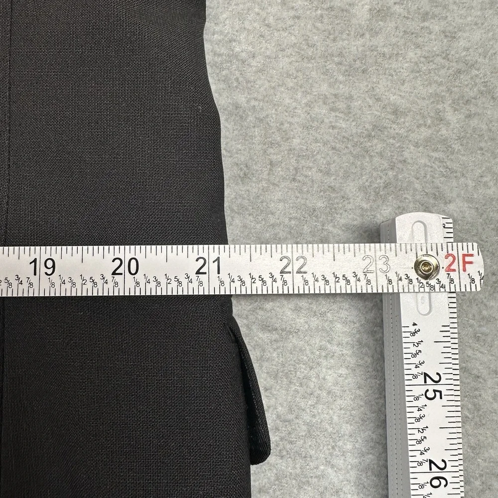 Brooks Brothers 346 Suit Blazer 41S Black Wool Blend 3‎ Button Stretch